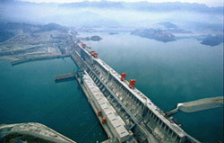 The three gorges dam, China